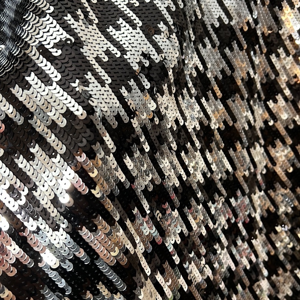 Michael Michael Kors Houndstooth Sequin Short Sle… - image 3